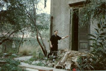 Frater Paulos by the side
door