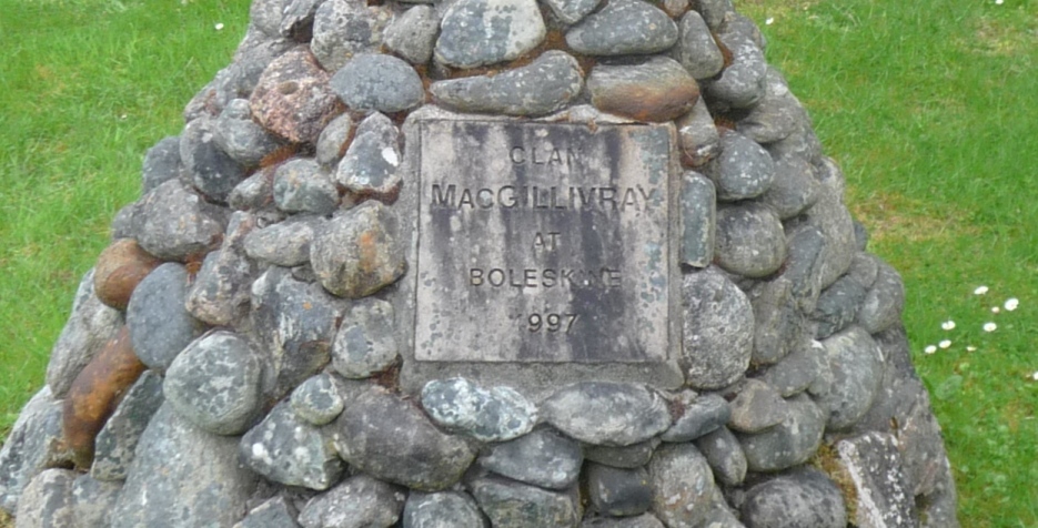 Close up of memorial