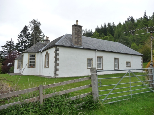 Boleskine House from one side
